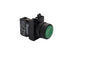 EMAS B100DY Green Flush Push Button – 22mm, 1NO, Momentary